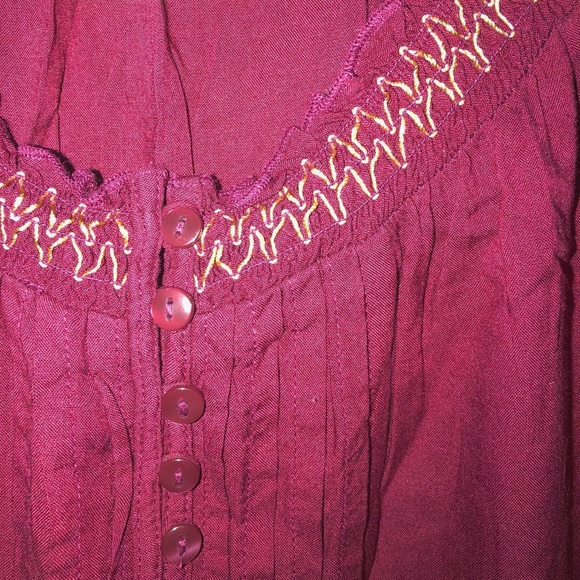 Maroon Tunic - Picture 2 of 3